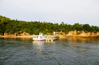 学院島 船着き場