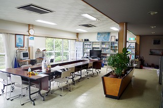 学院島 研修施設のダイニング