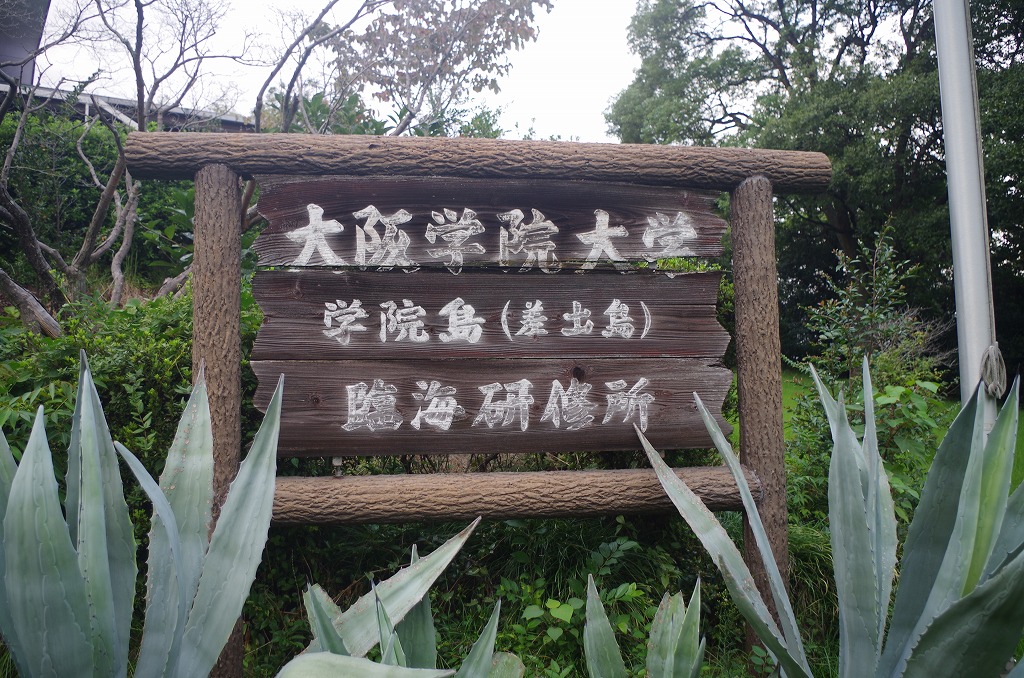 大阪学院大学 学院島(差出島) 臨海研修所